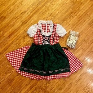 St. Pauli Girl Halloween Costume - Size 12